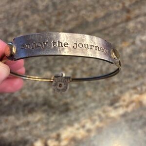 Sweet Romance Silver and Gold Bracelet